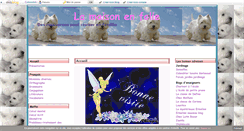 Desktop Screenshot of lamaisonenfolie.be